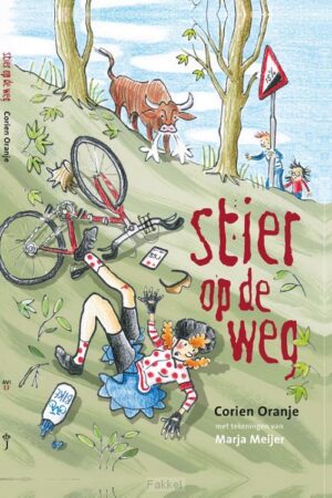 Stier op de weg