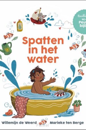 Spatten in het water