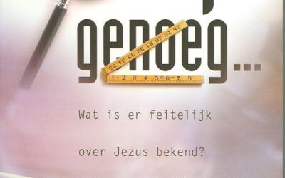 Bewijs genoeg