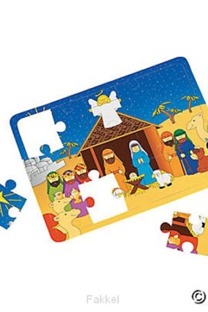 Foam nativity puzzle set6