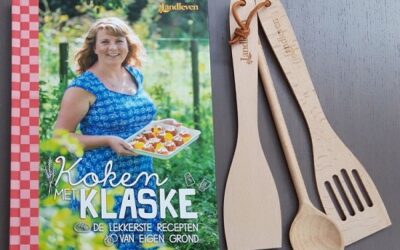 Koken met klaske + set houten lepels