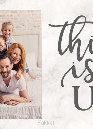 This is us - Photo 5 x 7,5 cm