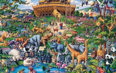 Jigsaw puzzle 1000 pcs Noahs ark buildin