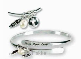 Wrap Bracelet Faith Hope Love