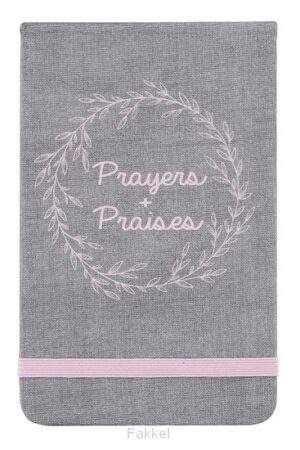 Linen notepad prayers and praises