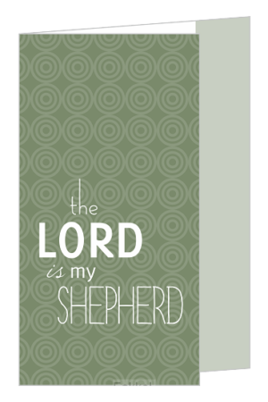 Lord is my shepherd