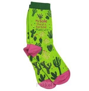 Socks Cactus My sole thirsts