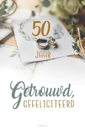 50 jaar getrouwd