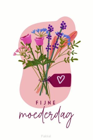 Kaart fijne moederdag