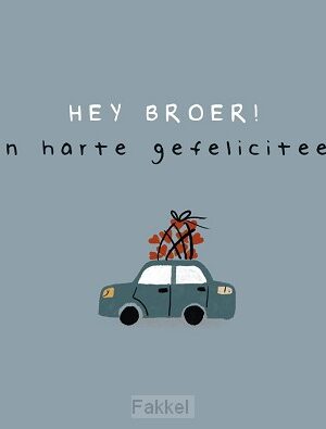 Gefeliciteerd broer