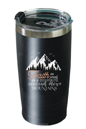 Tumbler Mug Faith move mountains