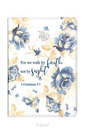 Luxleather journal Walk by faith