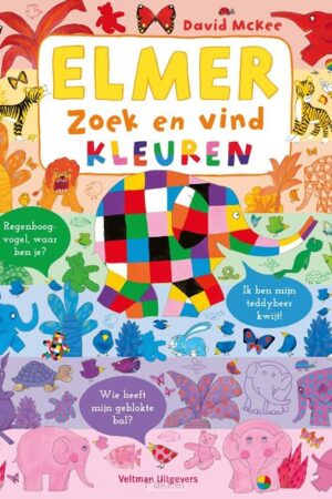 Elmer zoek en vind - kleuren