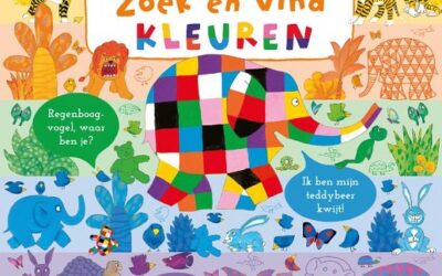 Elmer zoek en vind – kleuren