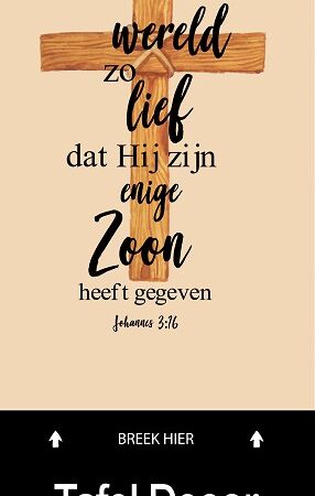 Tafeldecor, Want God had de wereld