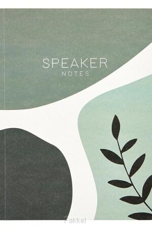 Speaker notes green