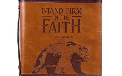 Stand Firm Two-tone Brown – 1 Cor 16:13