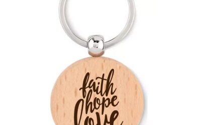 Sleutelhanger faith hope love