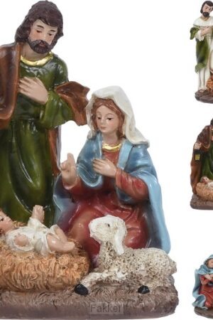 Nativity Scenes 8,5x6 x12,5 cm Assorted