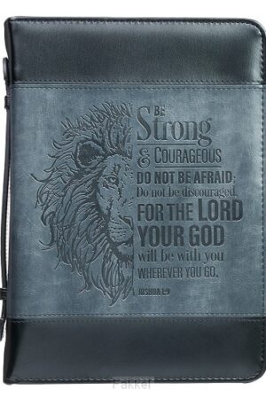 Be Strong Joshua 1:9 Black Luxleather