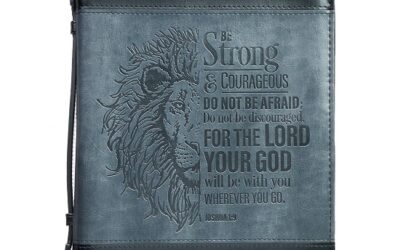 Be Strong Joshua 1:9 Black Luxleather