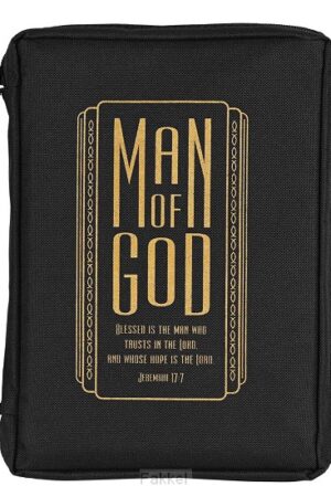 Biblecover Large Black Man of God