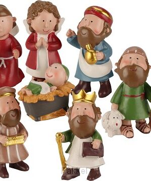 Nativity Set Cartoon designs 9 pcs