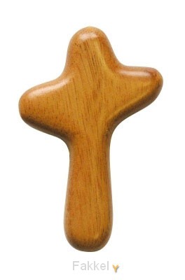 Kruis 8cm design blank hout