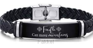 Bracelet faith can move mountains