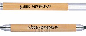 2-in-1 pen/potlood Wees gezegend