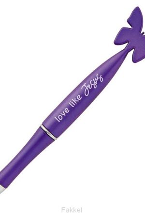 Pen Love like Jesus butterfly