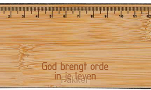 Etui/Bambu deksel God brengt orde in je