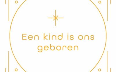 Kerstkaart ”Een kind is ons geboren”