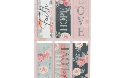 Vintage Faith Hope and Love Magnetic Boo