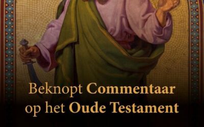 beknopt commentaar, het boek genesis