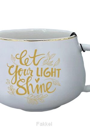 Ceramic Mug Let your light shine