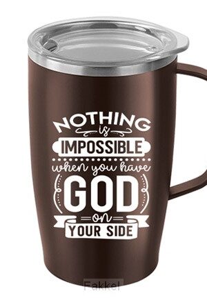 Tumbler Mug Nothing is impossible