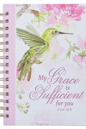 wirebound journal my grace is sufficient