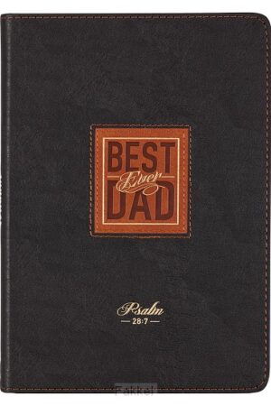 LuxLeather journal Best dad