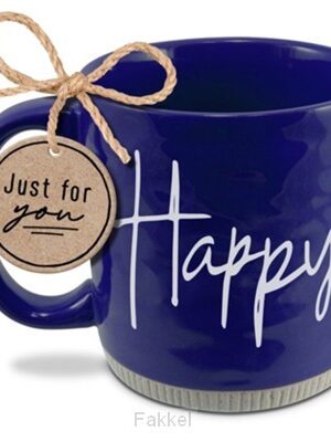 Gift Mug Happy Blue