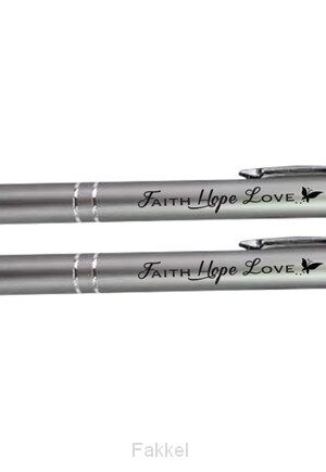 Gift Pen Set Faith Hope Love