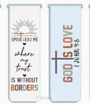 Magnetic Bookmarks (4) God is love