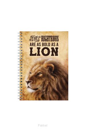 Wire O Hard Journal Lion - The righteous