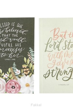 Notebook set blessed is she/but the Lord