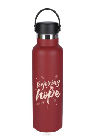 Thermos Bottle Rejoicing in Hope