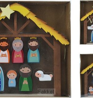 Nativity Stable coloured - 2 designs