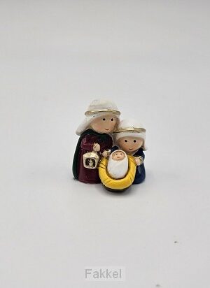 Nativity Joseph Mary Baby Jesus 3,5cm