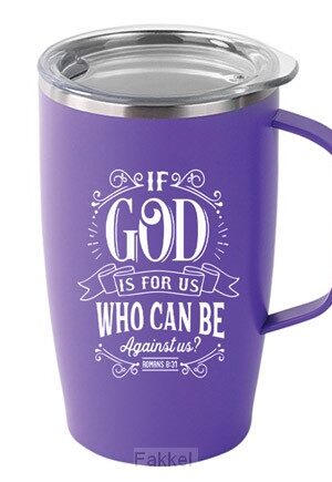 Tumbler Mug If god is for us