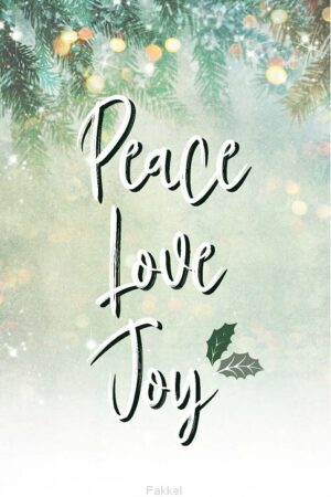 Peace love joy