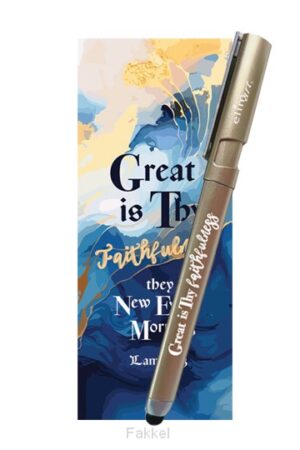 Pen Bookmark Great is thy faithfulness